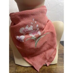 Made in Japan YUMI KATSURA handkerchief hand towel sweat towel pink 20” Square